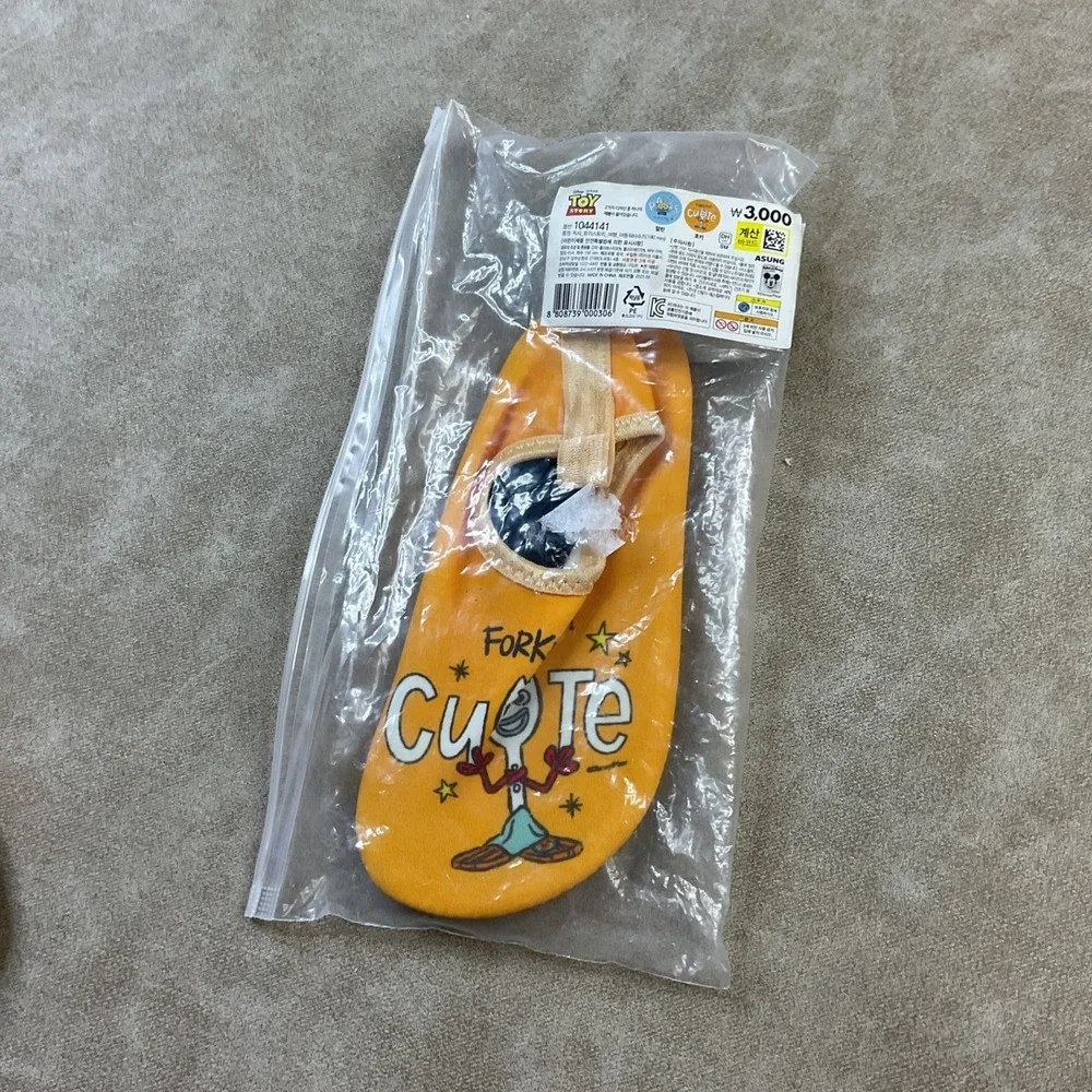 Disney Pixar Water Shoes Toy Story Forty Kids Rare Small Slip Ons
